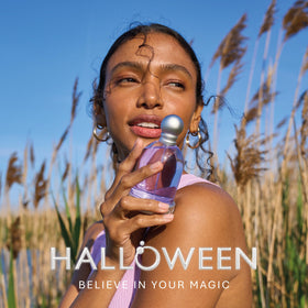 Halloween close-up of spray nozzle demonstrating easy, even application