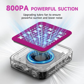 HALMAI open filter compartment for quick access and simple maintenance