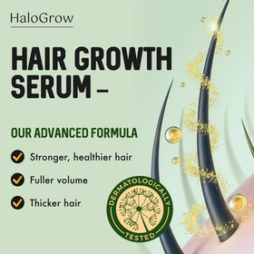 HALOGROW precision applicator close-up for targeted scalp delivery