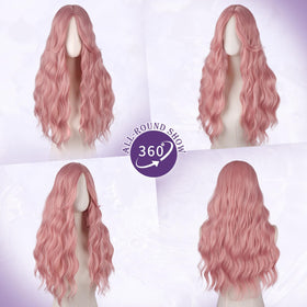 Haloo close-up of wavy fiber texture highlighting soft realistic shine benefit