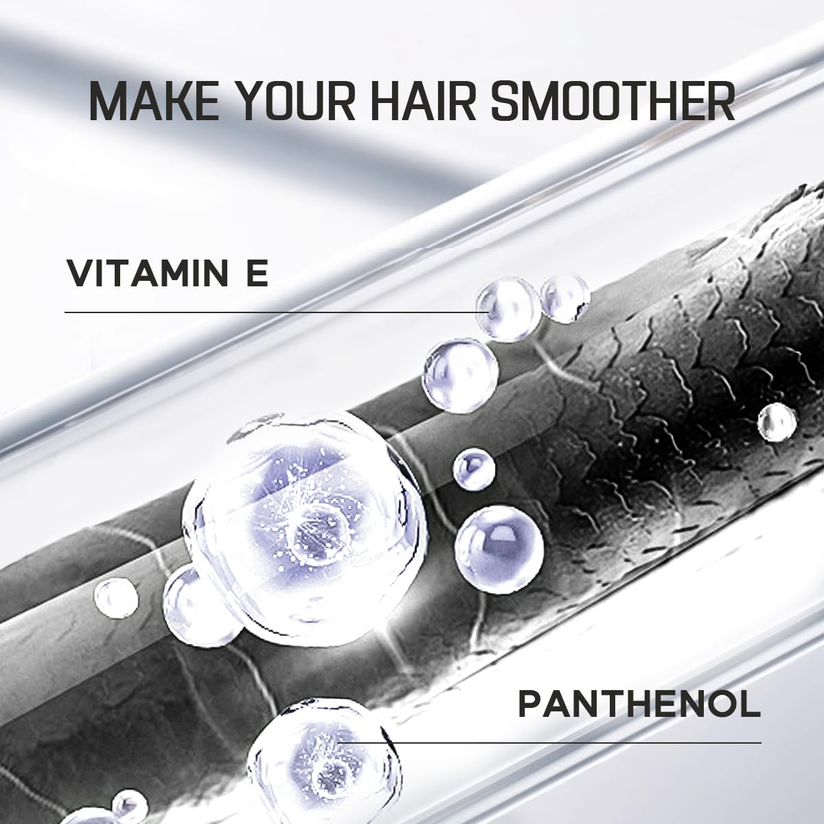 HALOVIDA applied at roots on dark hair for instant lift and matte finish