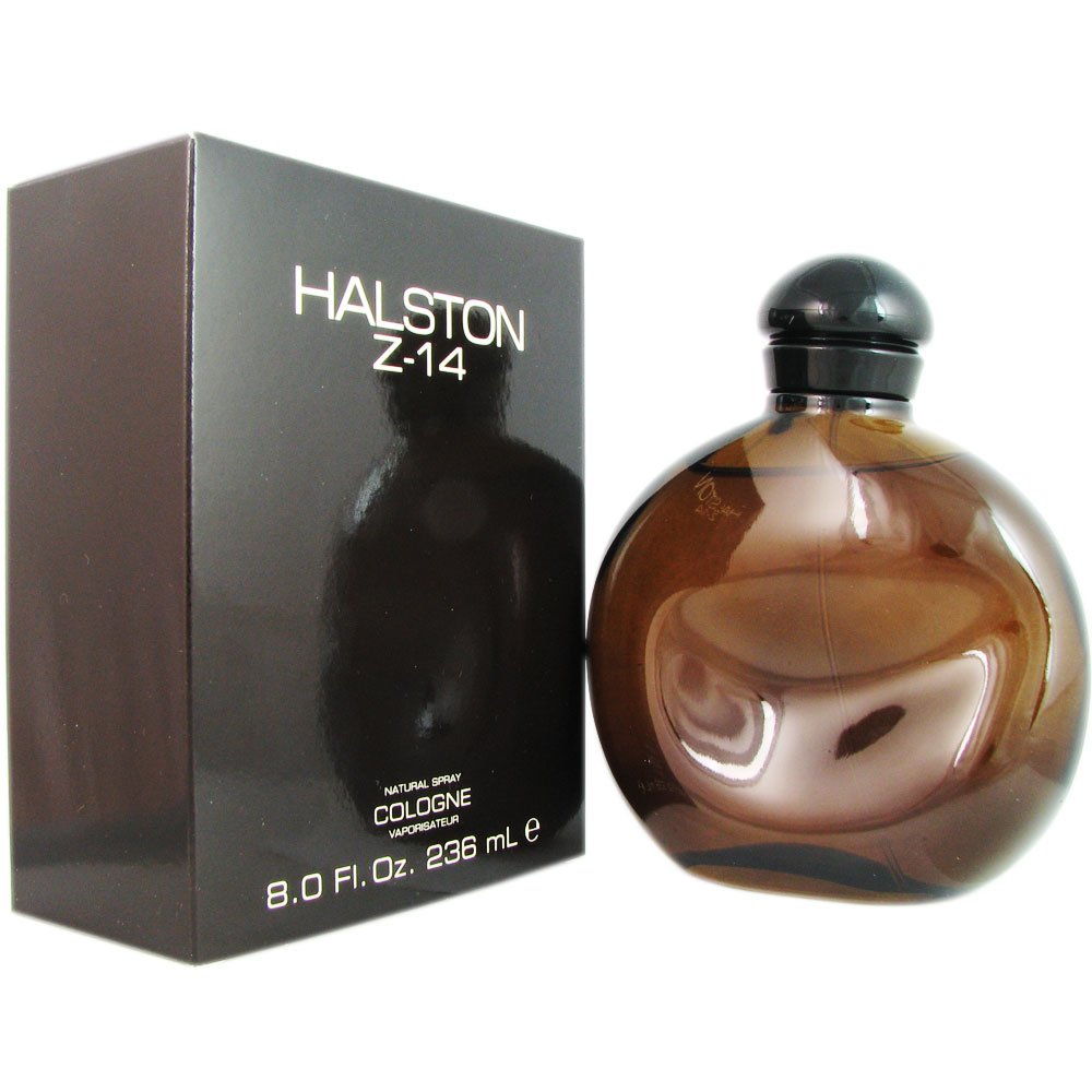 HALSTON front bottle view showing full 8 oz label and authentic branding, ideal for value buyers
