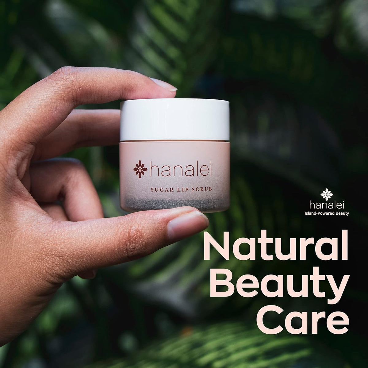 Hanalei application demo on lips showing smoothing action and prep benefit