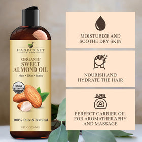 Handcraft Blends applied to hands during massage demonstrating smooth absorption
