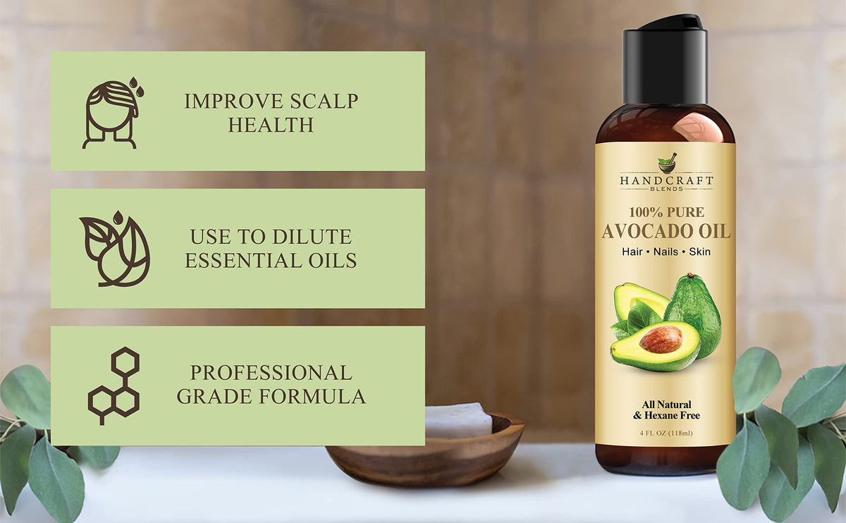 Handcraft Blends applied to hair ends demonstrating shine and detangling benefit