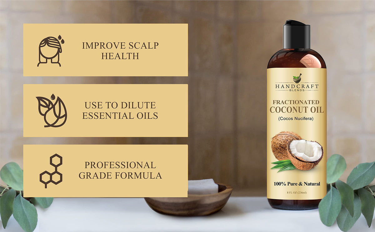 Handcraft Blends bottle beside essential oil vials for blending use
