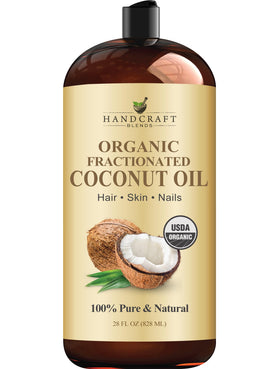 Handcraft Blends front bottle showing 28 fl oz label and purity benefit