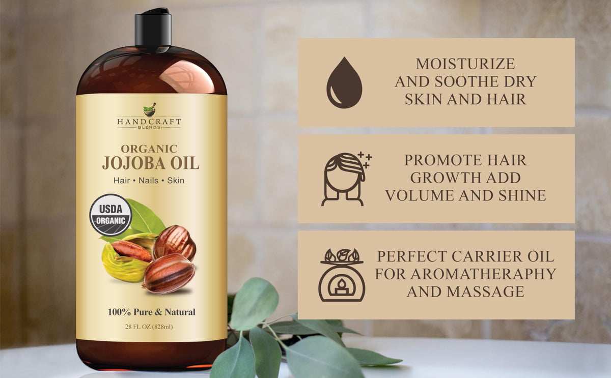 Handcraft Blends oil on skin texture demonstrating quick absorption and hydration