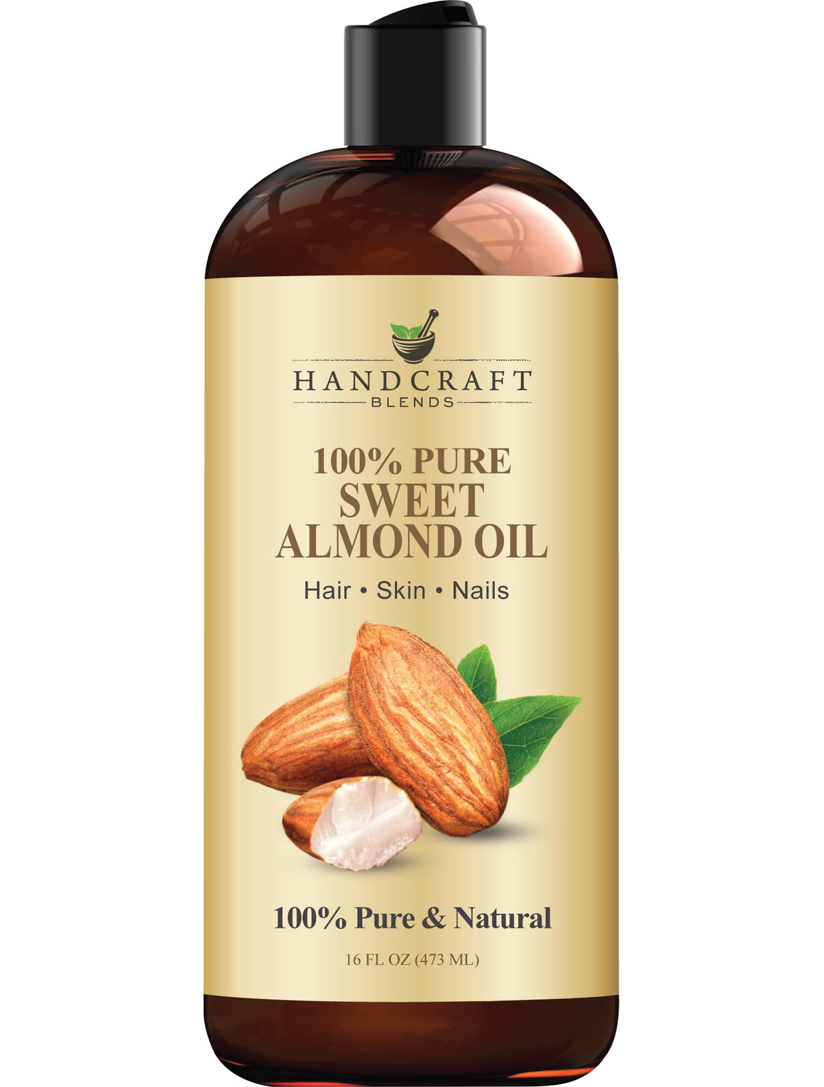 Handcraft Blends front label showing product identity and benefits