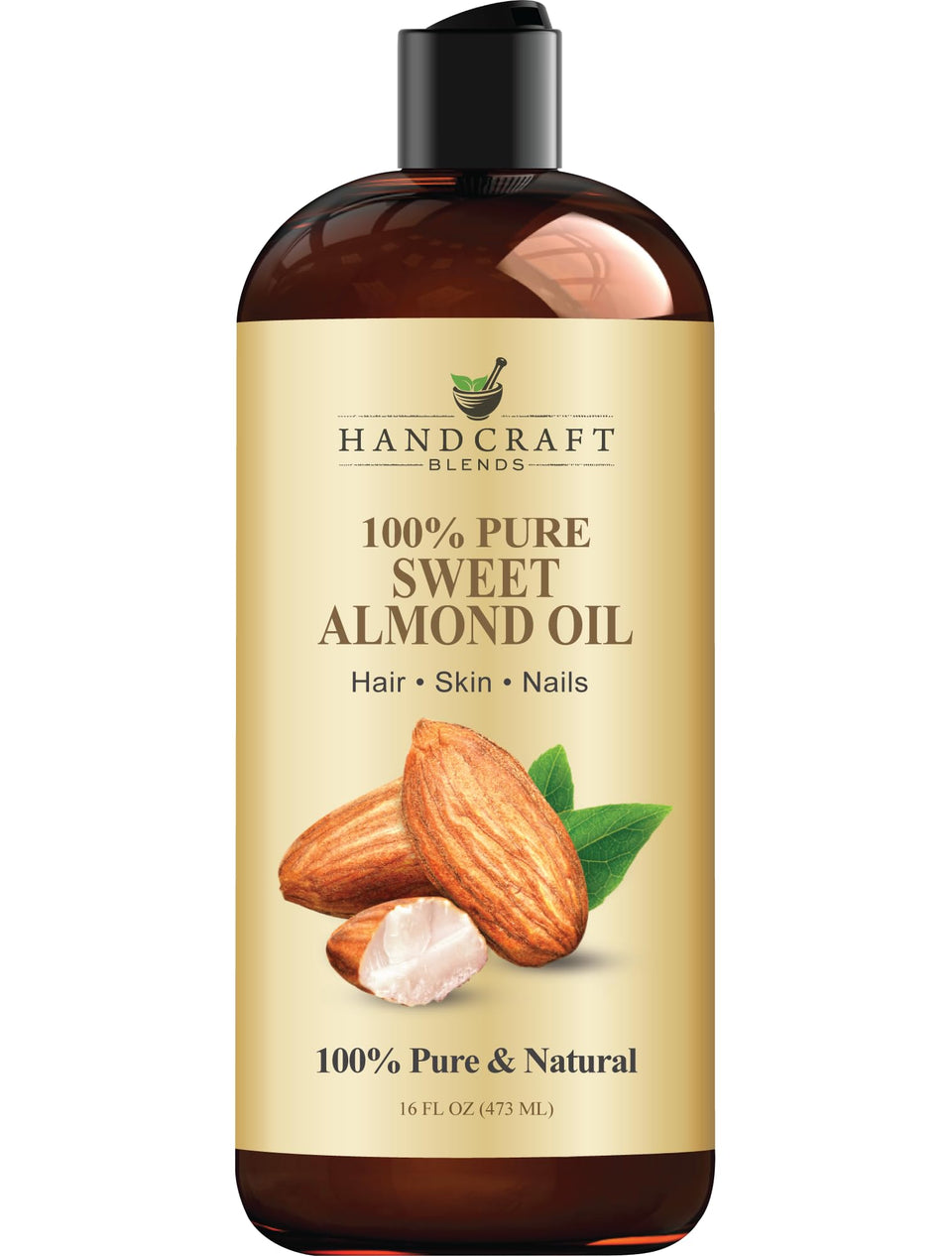 Handcraft Blends front label showing product identity and benefits