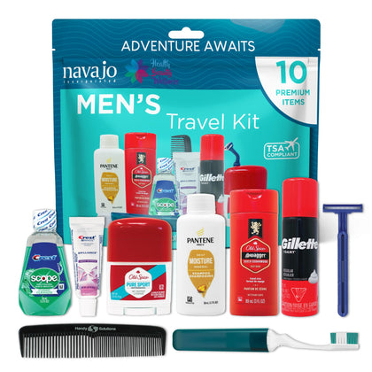 Handy Solutions front pouch showing clear resealable bag and included items for fast security