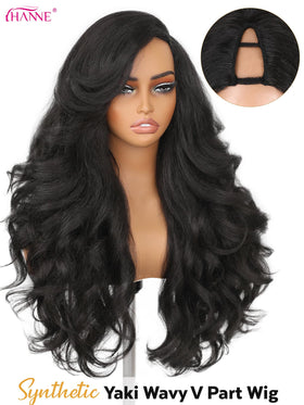 HANNE close-up of fluffy flip curls highlights realistic texture and volume benefit