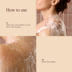 HANNI applied on hand demonstrating smooth spreadability and hydration