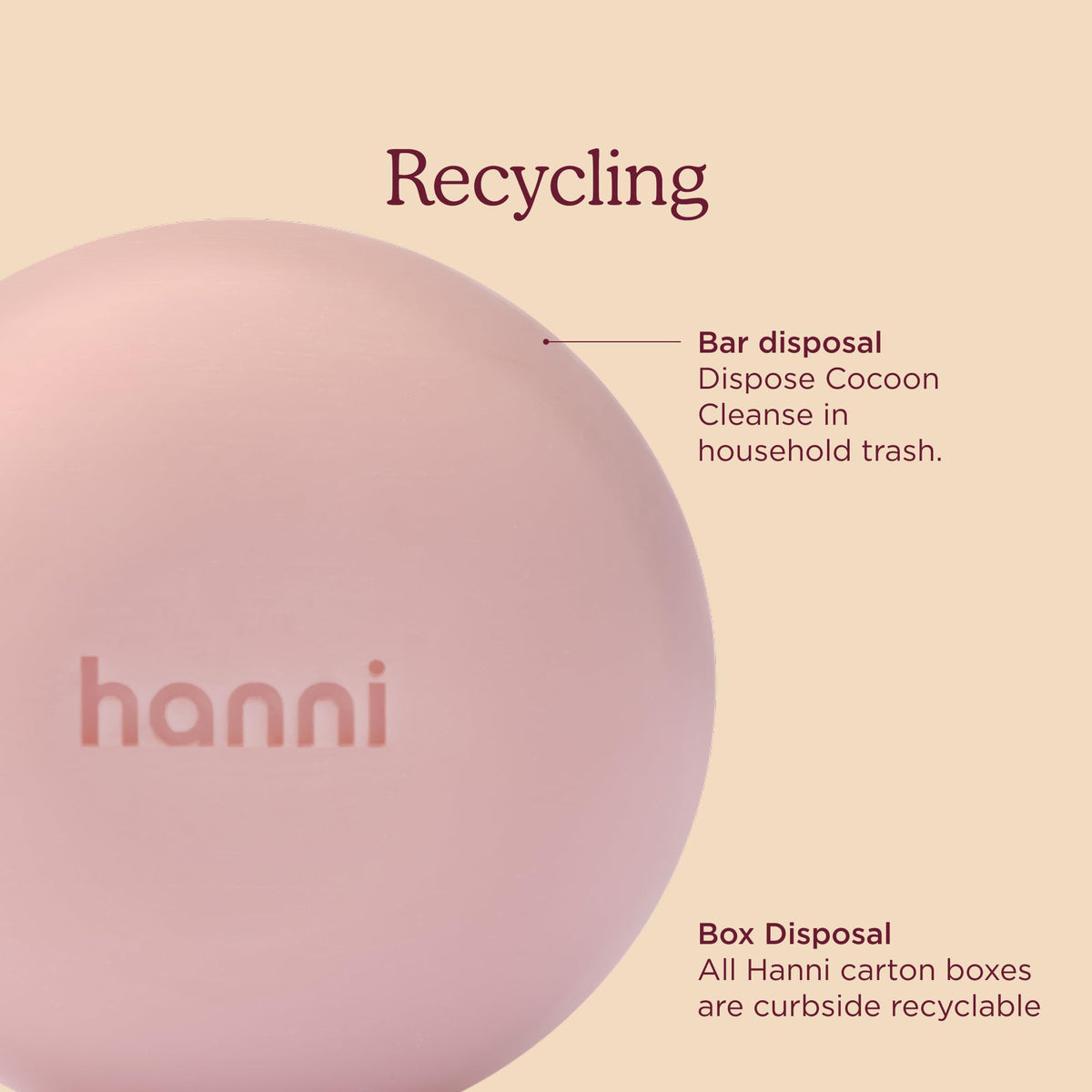 HANNI in shower lifestyle scene highlighting calming eucalyptus scent