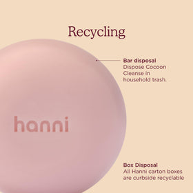 HANNI in shower lifestyle scene highlighting calming eucalyptus scent