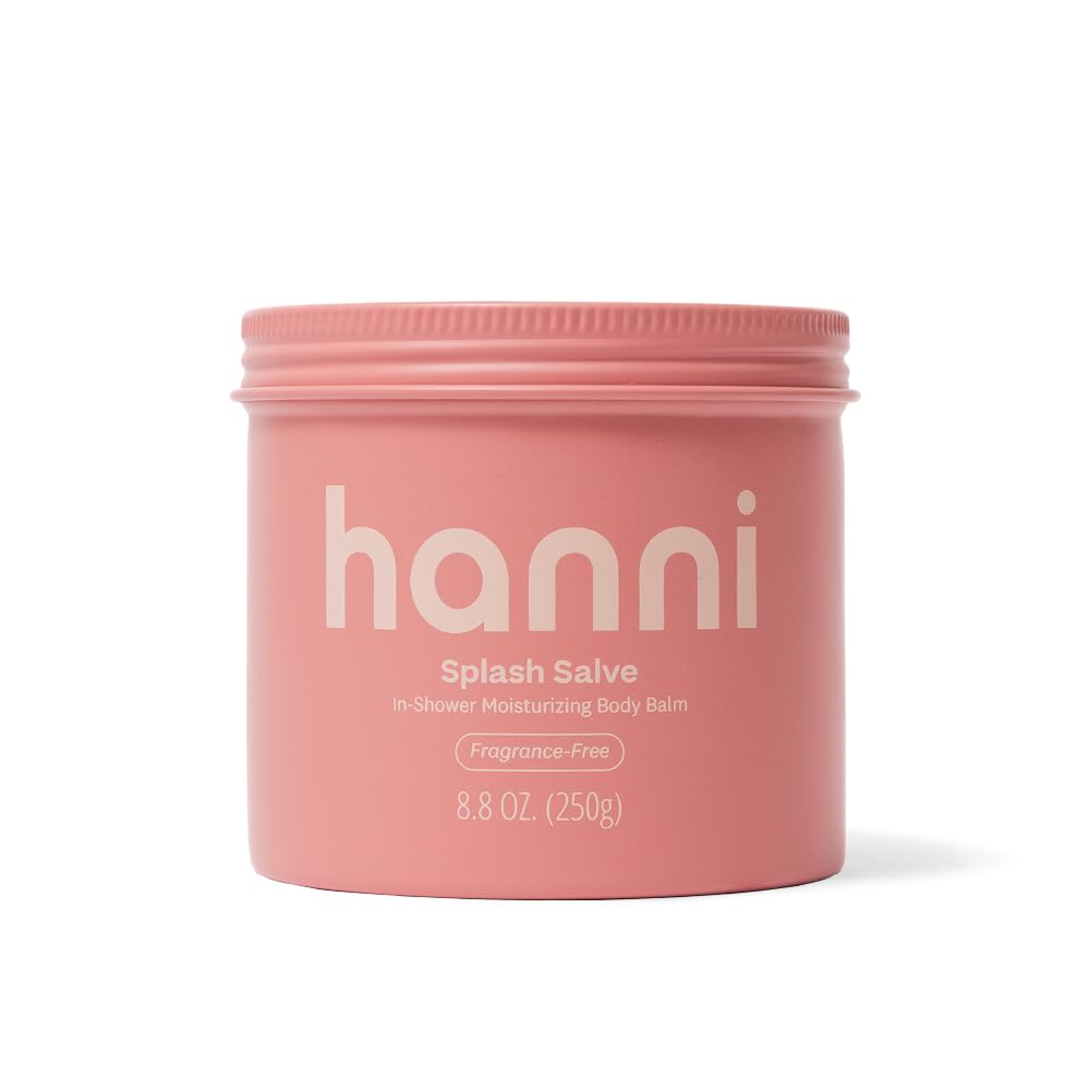 HANNI front packaging showing Splash Salve for quick hydration