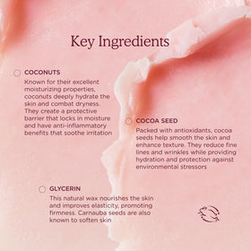 HANNI ingredients display of oils and butter emphasizing barrier support