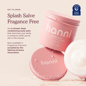 HANNI close-up of the balm texture demonstrating smooth meltability