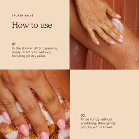 HANNI melting serum with water droplets showing easy activation