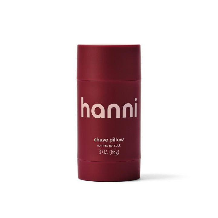 HANNI Shave Pillow front compact stick showing travel-ready design and protection