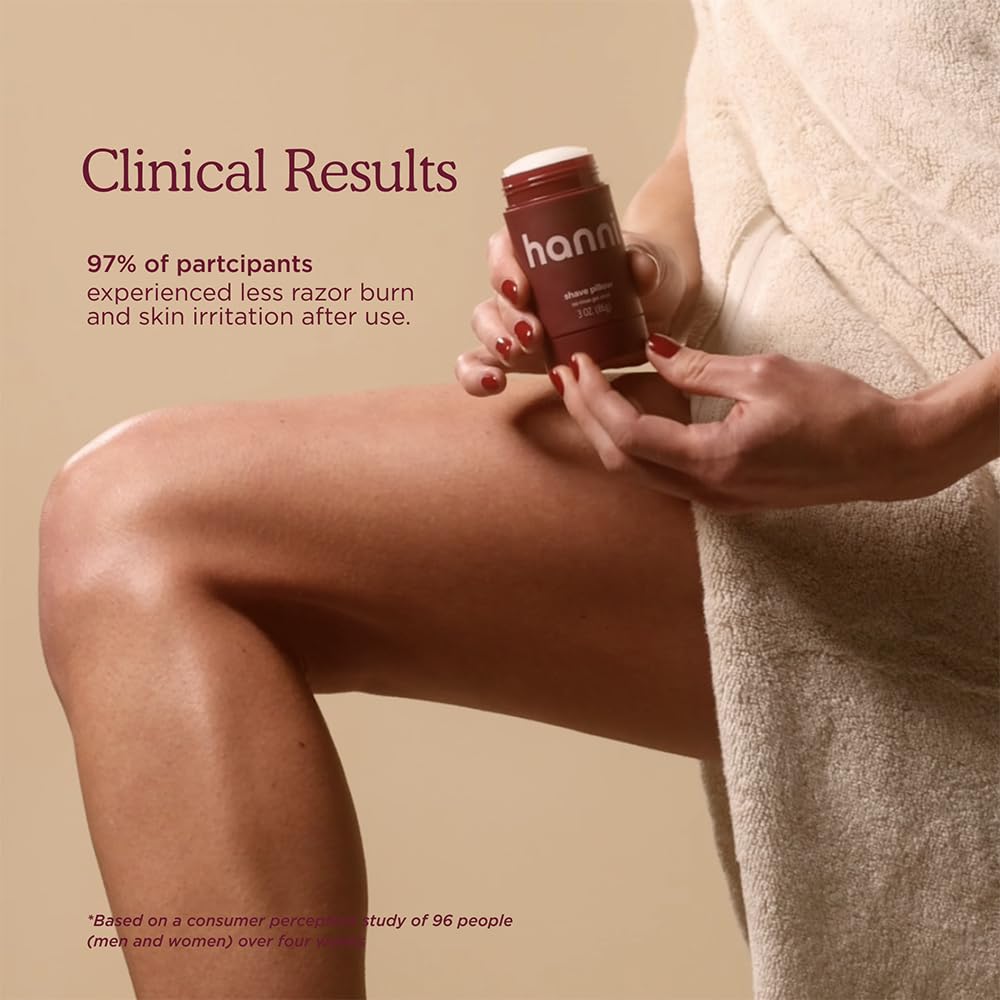 HANNI product packaging label showing clean ingredients and travel-friendly format