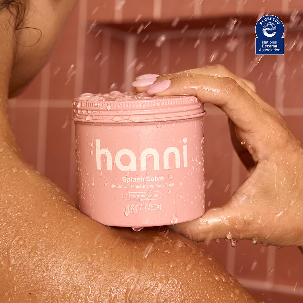 HANNI 250 mL bottle in hand showing convenient size and portability