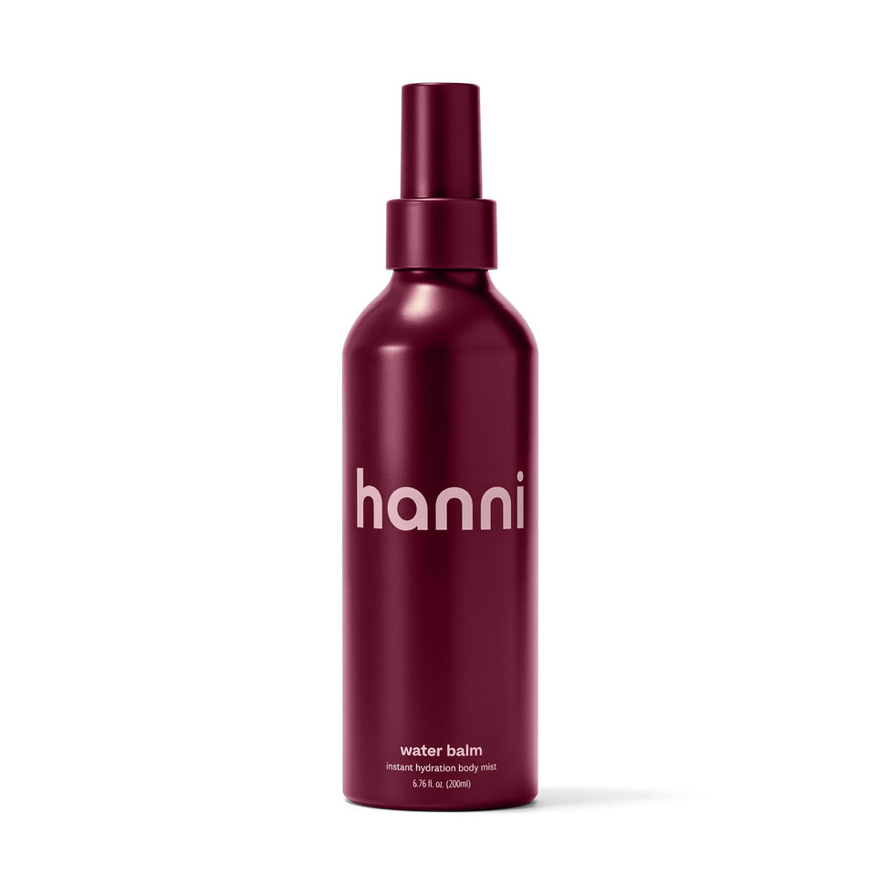 HANNI front packaging showing bottle and brand benefits