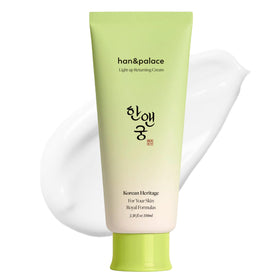Han&Palace brightening cream front packaging showing product benefits