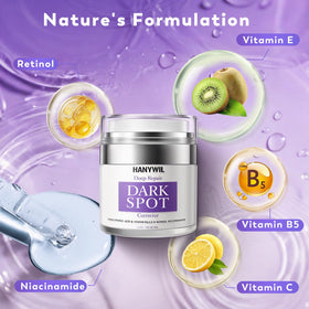 HANYWIL being applied to cheek to target facial dark spots with precise coverage