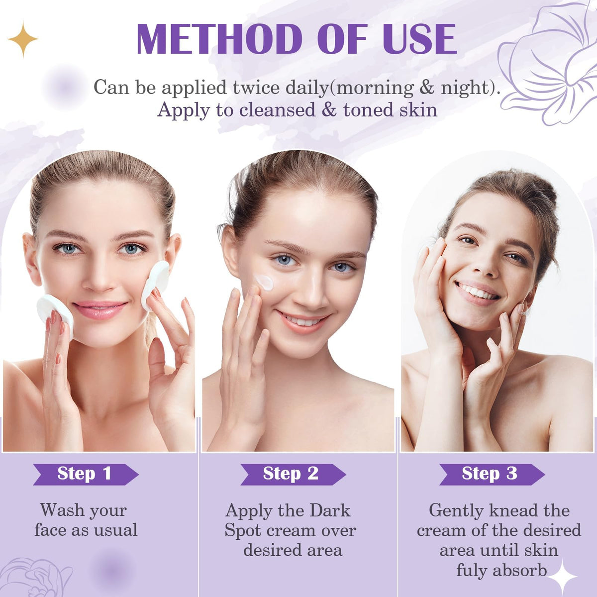 HANYWIL used on hand and chest showing body application for sun spot care