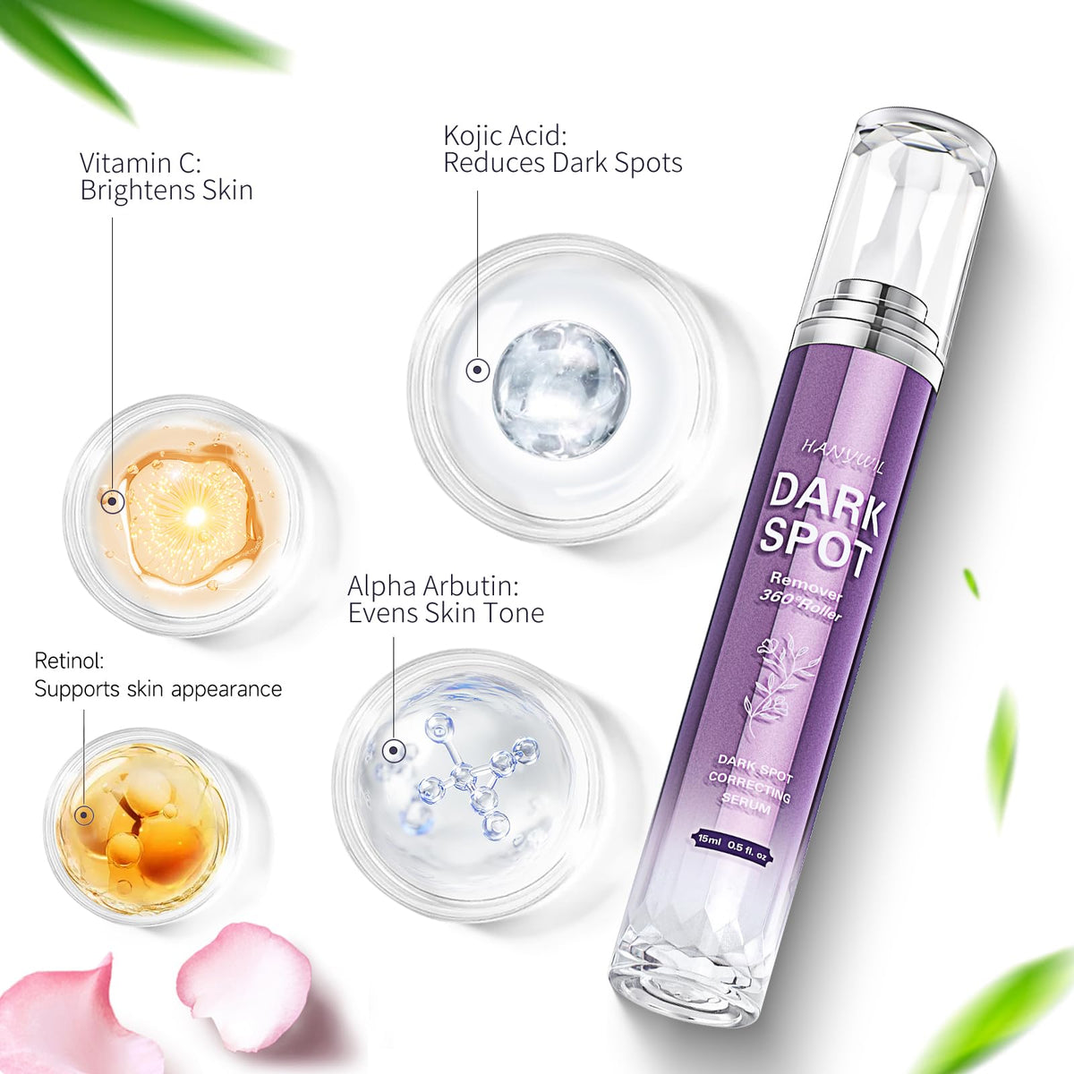 HANYWIL roller application close-up demonstrating precise, mess-free spot treatment