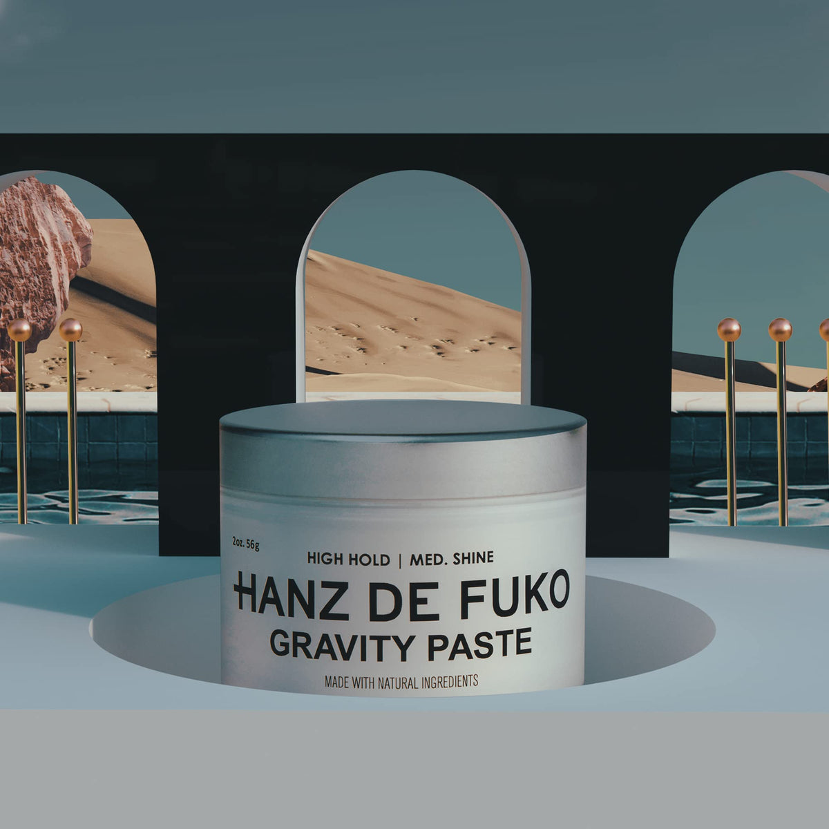 Hanz de Fuko ingredient beeswax close-up showing structure benefit