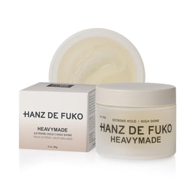 Hanz de Fuko front jar view showing sleek packaging and strong hold