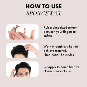 Hanz de Fuko styled dry hair showing separated texture and natural finish benefit