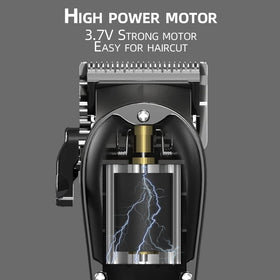 Haokry charging LED indicators lit showing battery level and USB charging convenience
