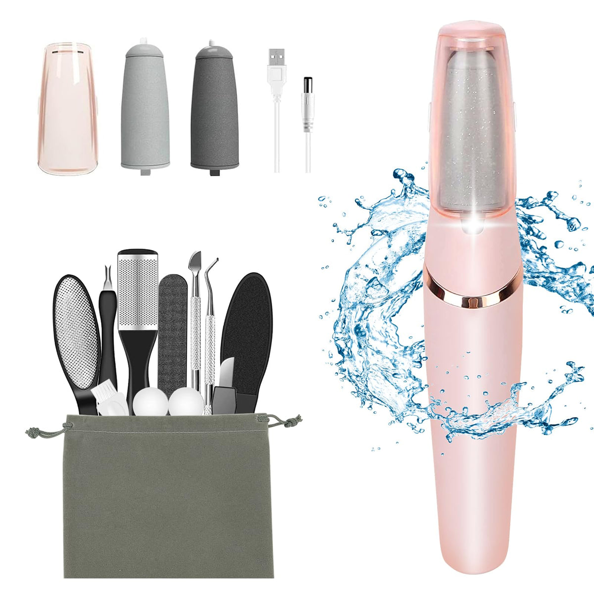 Haootadiy lifestyle bathroom setup showing kit ready beside a tub for at-home spa moments