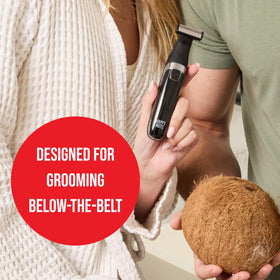 HAPPY NUTS Ballber side profile emphasizing slim ergonomic reach and comfort