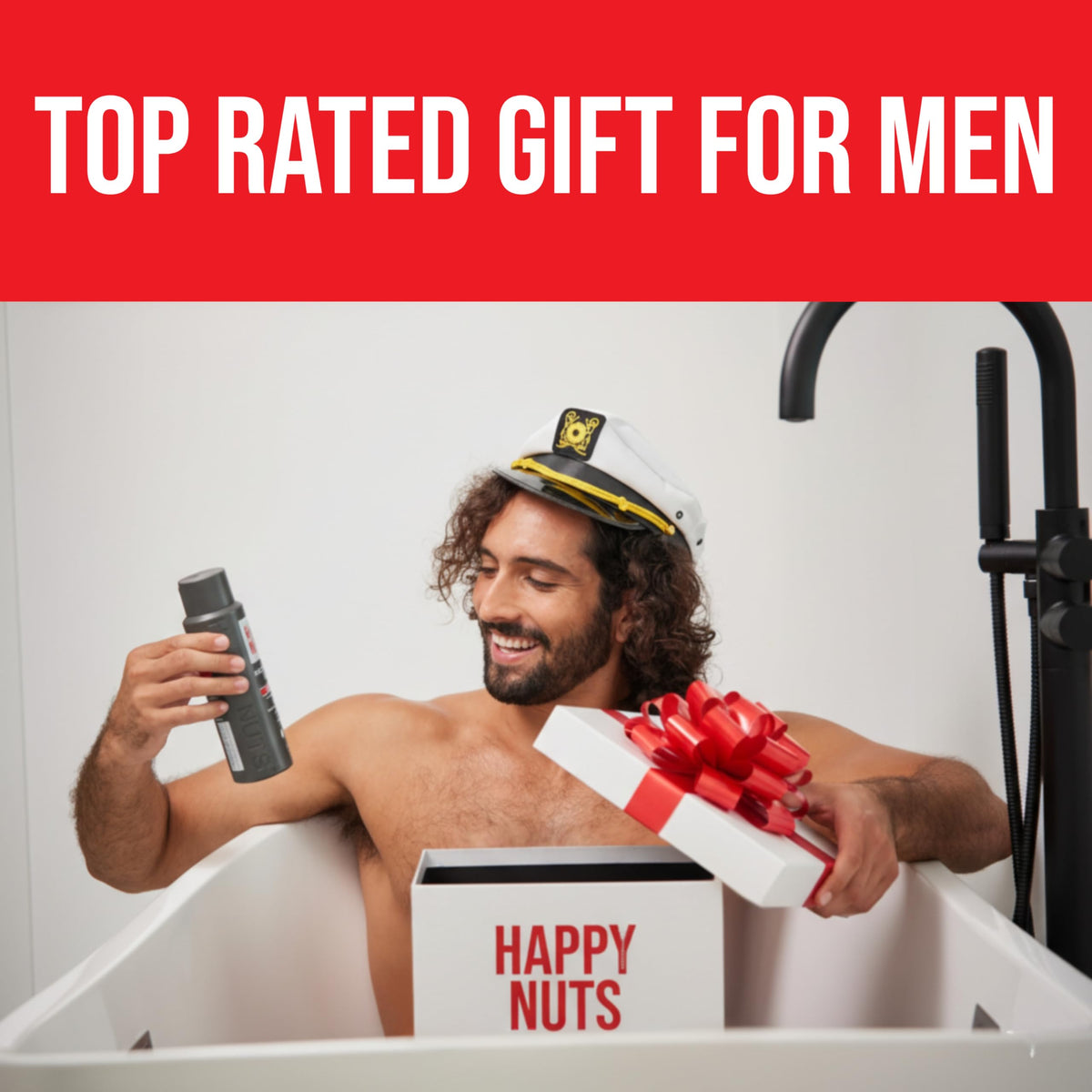Happy Nuts witch hazel ingredient shot highlighting natural astringent benefits for freshness