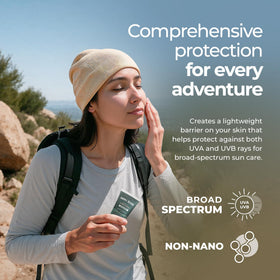 Happy Ocean label with ingredients and certifications for transparency