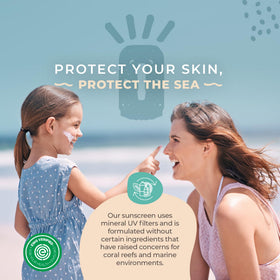 Happy Ocean creamy texture closeup demonstrating smooth spreadability and gentle feel