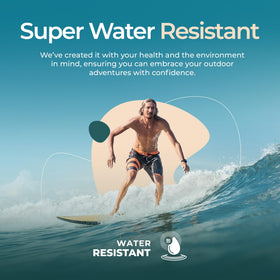 Happy Ocean travel-sized 2.5 oz tube in hand for carry-on convenience