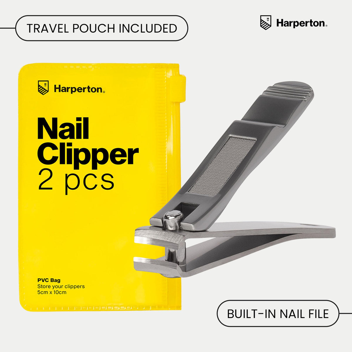 Harperton built-in file detail for smooth polished nail edges