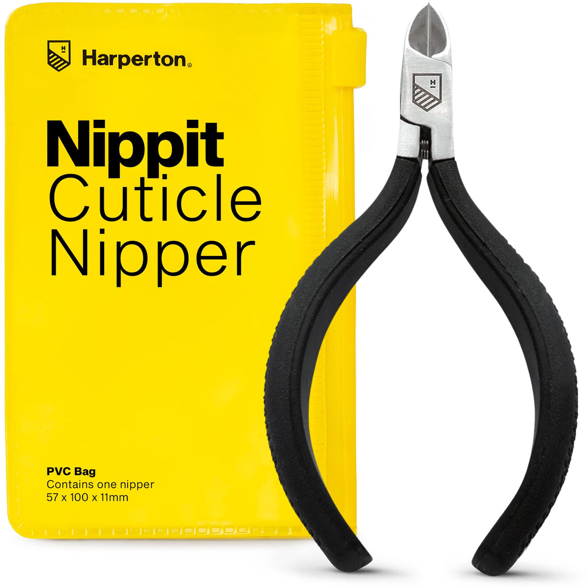 Harperton front view showing full-jaw nipper for precise trimming