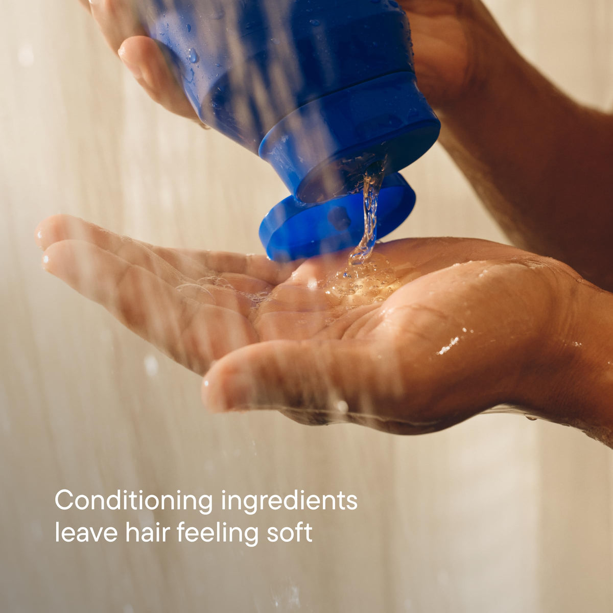 Harry's creamy lather texture demonstrating gentle hydration