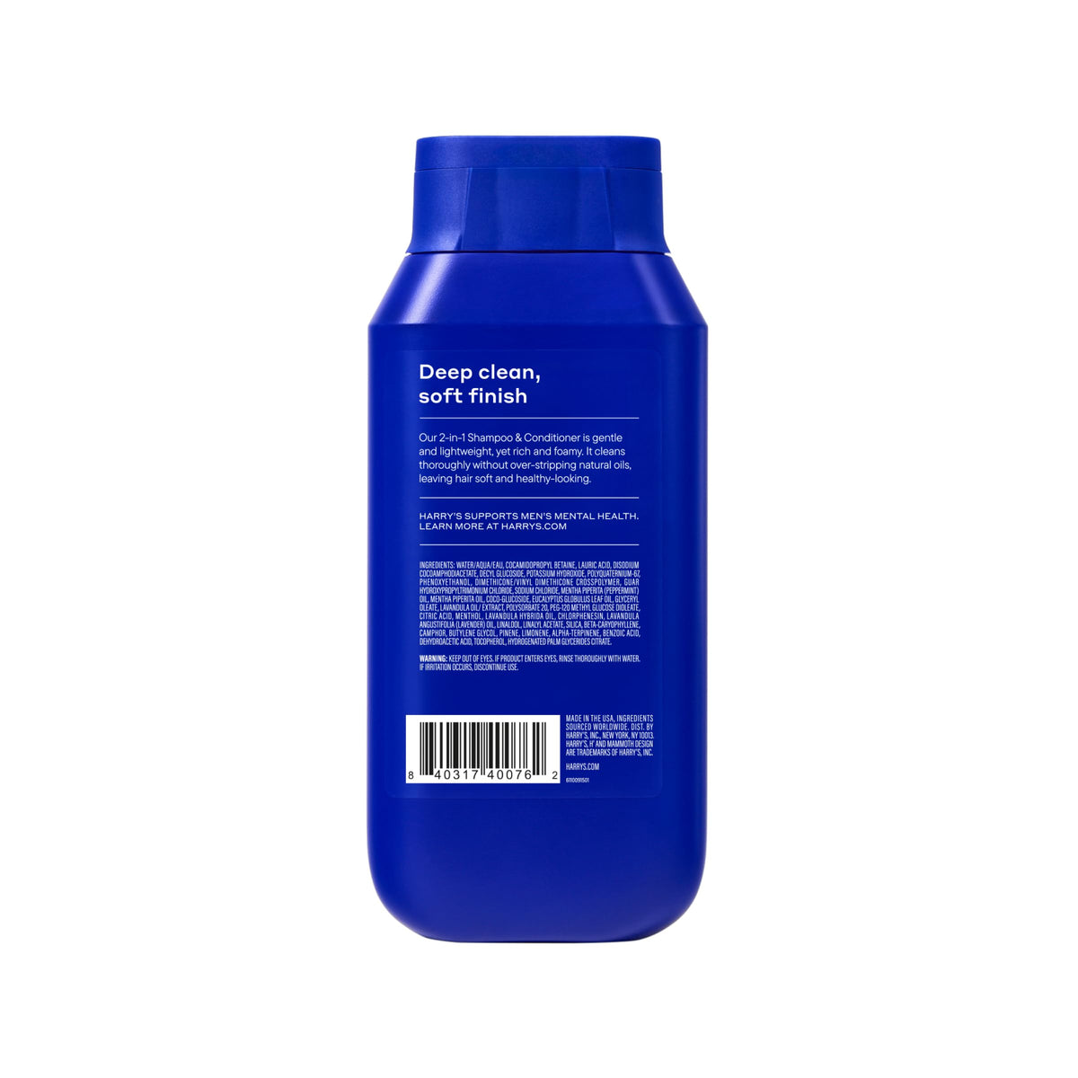 Harry's bottles staged in bathroom to show everyday grooming setup