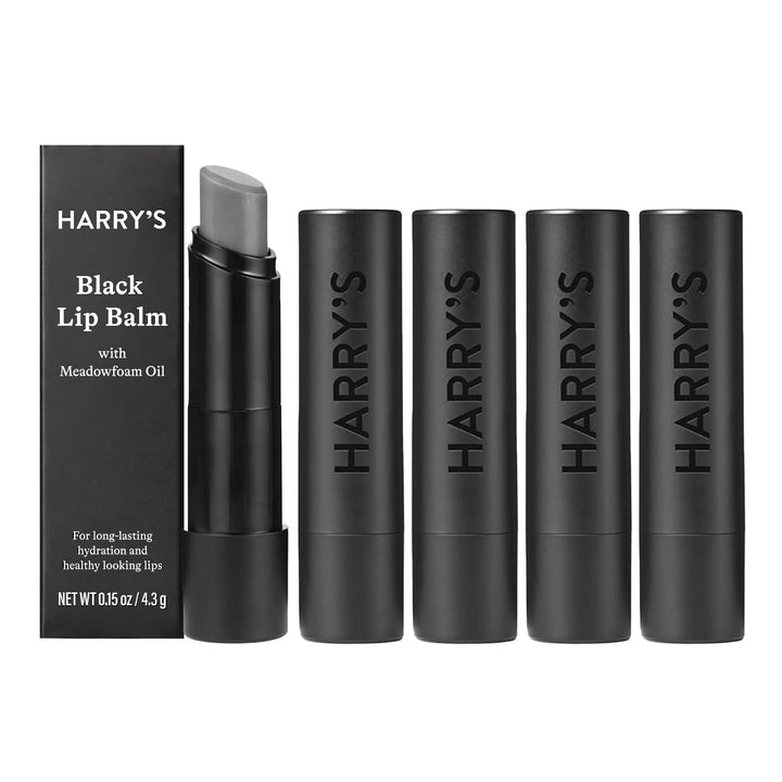 Harry's front tube showing sleek matte black design and easy handling