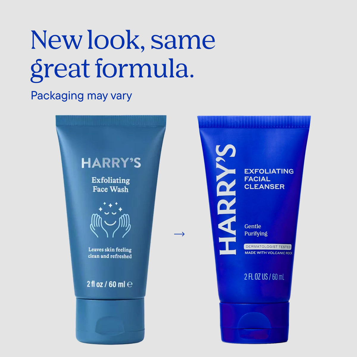 Harry's volcanic rock texture close-up illustrating gentle exfoliation benefit