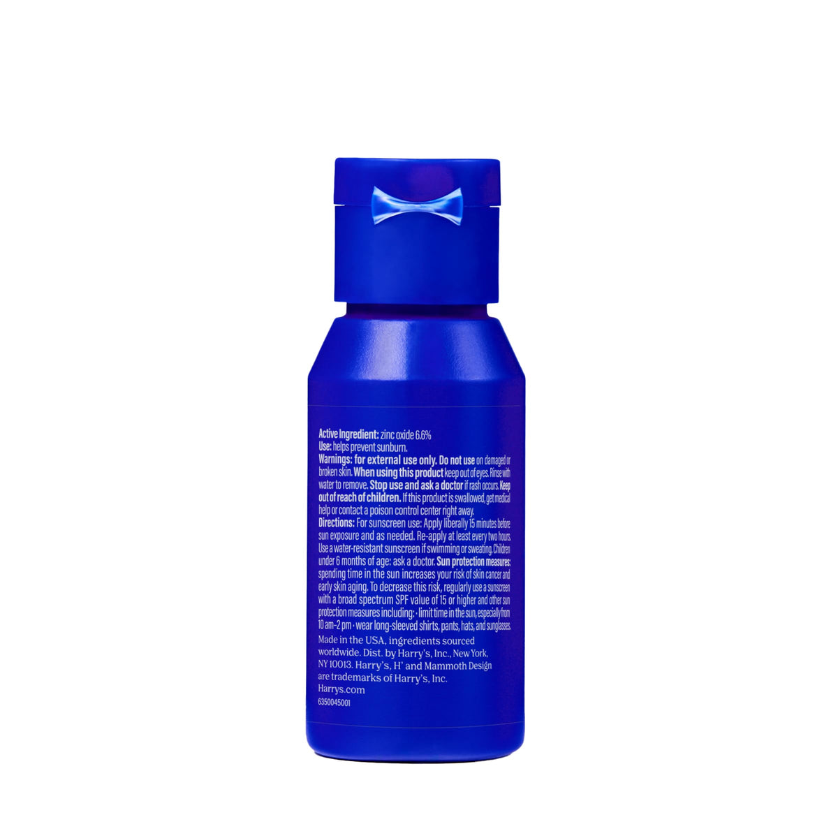 Harry's bottle on bathroom counter near razor showing everyday grooming and use