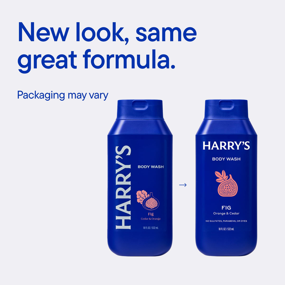 Harry's close-up of pump and label details highlighting easy dispensing
