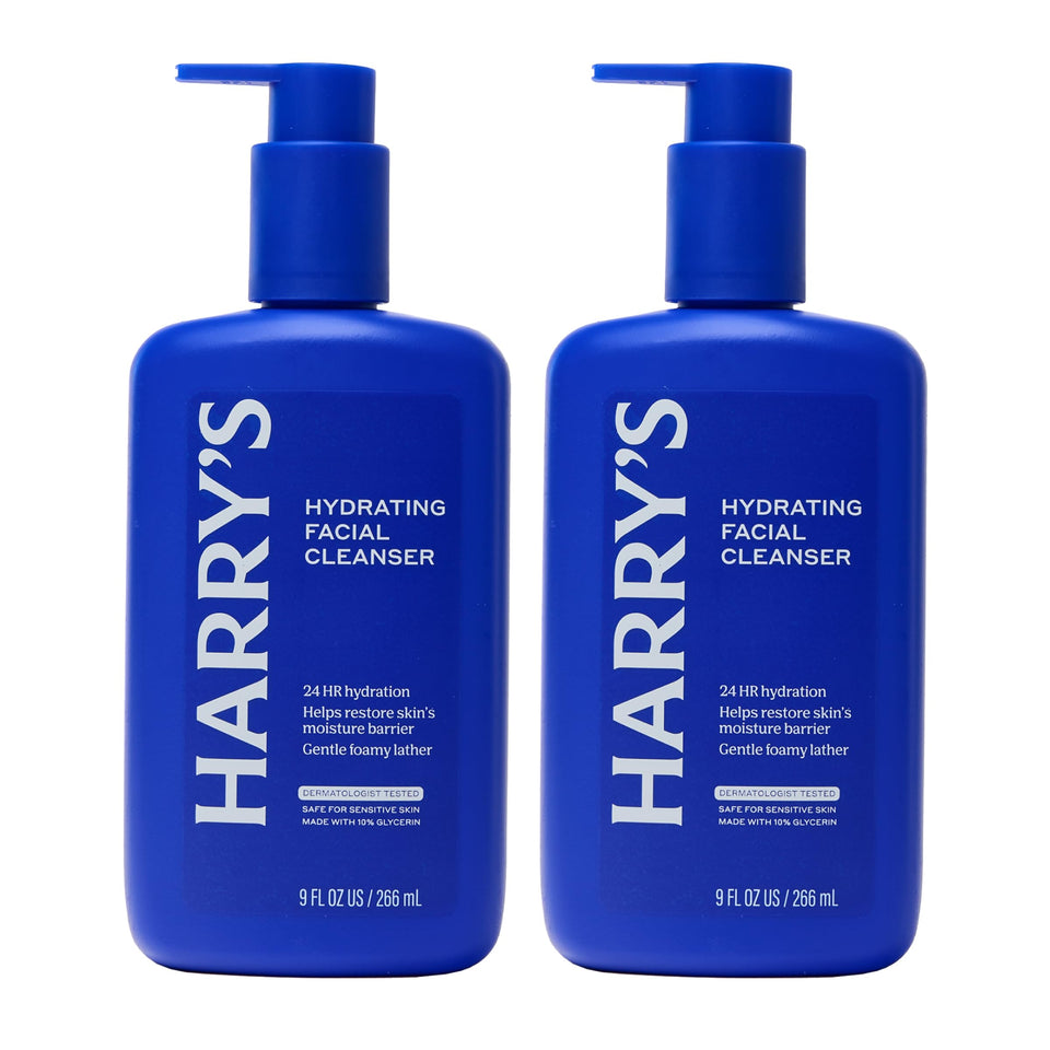 Harry's front packaging showing clean label and product benefit